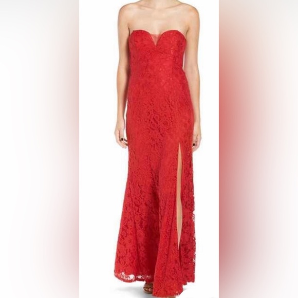 Sequin Heart Maxi Dress - Picture 1 of 9